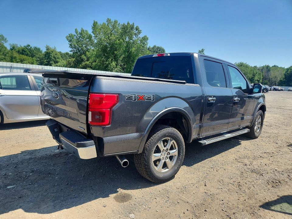 2018 Ford F-150 lightning VIN 1FTEW1EGXJFA75660 COPART salvage auction — REAR END, MA - CERT OF TITLE-SALVAGE, sold $8,800 on 2026-07-29 (photo 3)