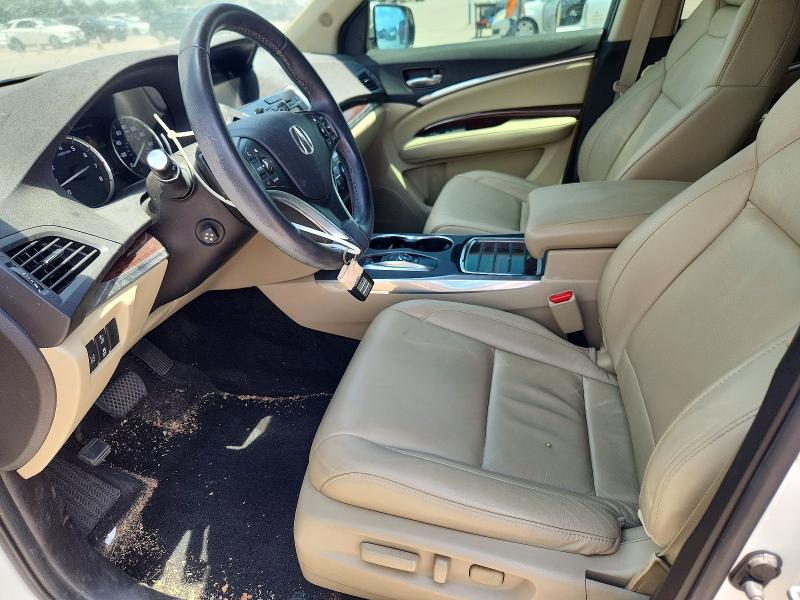 2016 Acura Mdx VIN 5FRYD3H49GB012447 COPART salvage auction — SIDE, Tx - Salvage Vehicle Title, sold $3,750 on 2026-08-03 (photo 7)