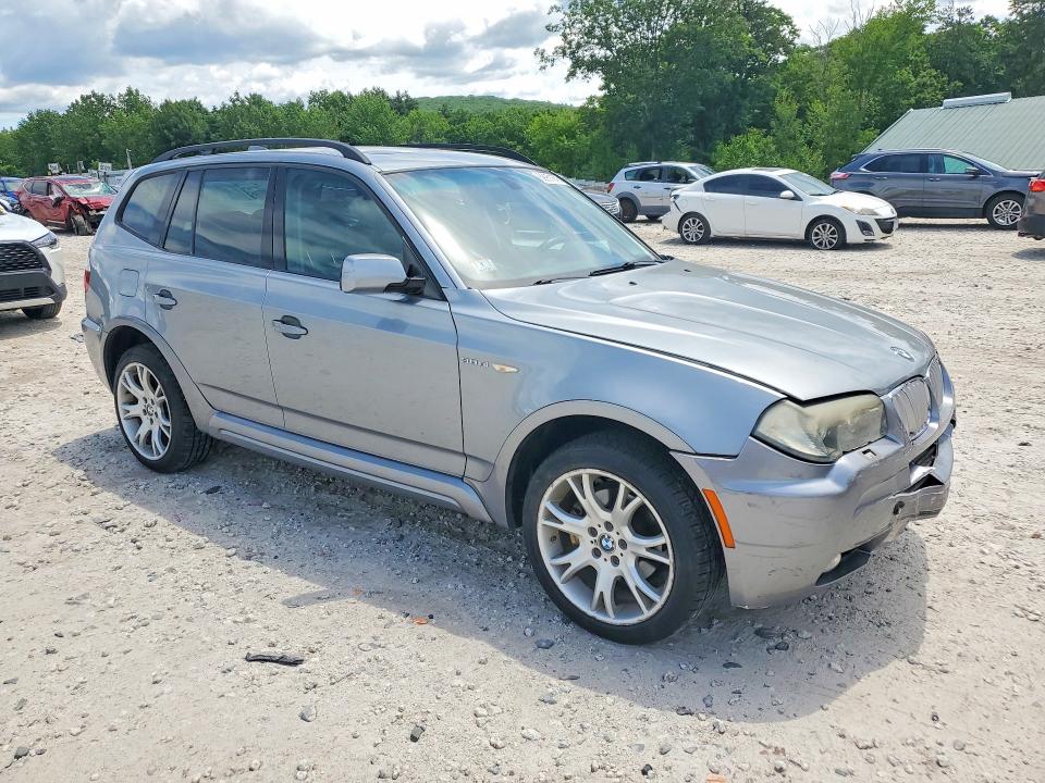 2007 BMW X3 VIN WBXPC93437WF20117 COPART salvage auction — FRONT END, MA - CERT OF TITLE-RECONSTRCTD COLL, sold $375 on 2026-07-22 (photo 4)
