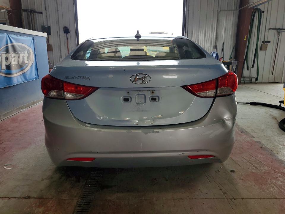 2012 Hyundai Elantra VIN KMHDH4AE5CU293902 COPART salvage auction — NORMAL WEAR, Ny - Certificate Of Title, sold $100 on 2026-07-27 (photo 6)
