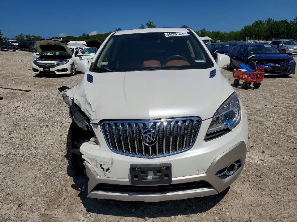 2013 Buick Encore VIN KL4CJHSB4DB106494 COPART salvage auction — FRONT END, MA - CERT OF TITLE-RECONSTRCTD COLL, sold $200 on 2026-07-29 (photo 5)