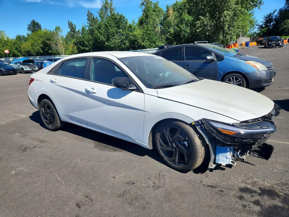 2026 Hyundai Elantra VIN KMHLM4DG0TU207741 COPART salvage auction — FRONT END, Az - Cert Of Title - Salvage, sold $4,200 on 2026-07-29 (photo 4)