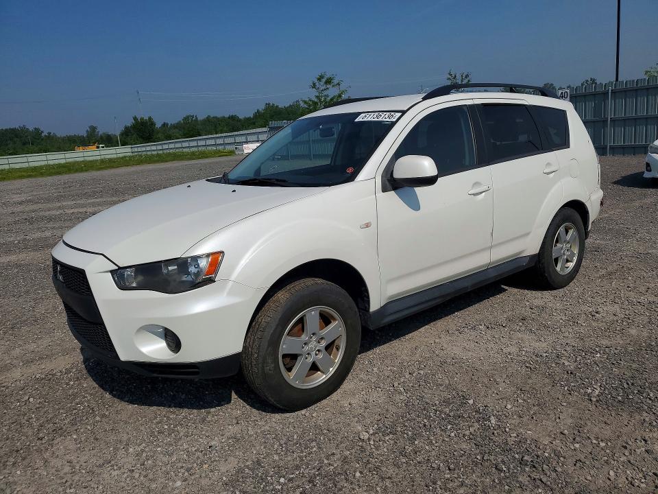 2011 Mitsubishi Outlander VIN JA4AS2AW7BU609704 COPART salvage auction — FRONT END, On - Permit No Brand - Unfit, sold $150 on 2026-07-30 (photo 1)