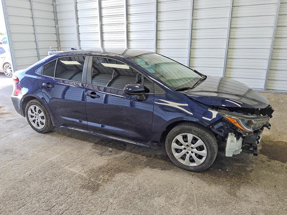 2022 Toyota Corolla VIN 5YFEPMAE6NP327485 COPART salvage auction — FRONT END, Fl - Certificate Of Title, sold $10 on 2026-07-28 (photo 4)