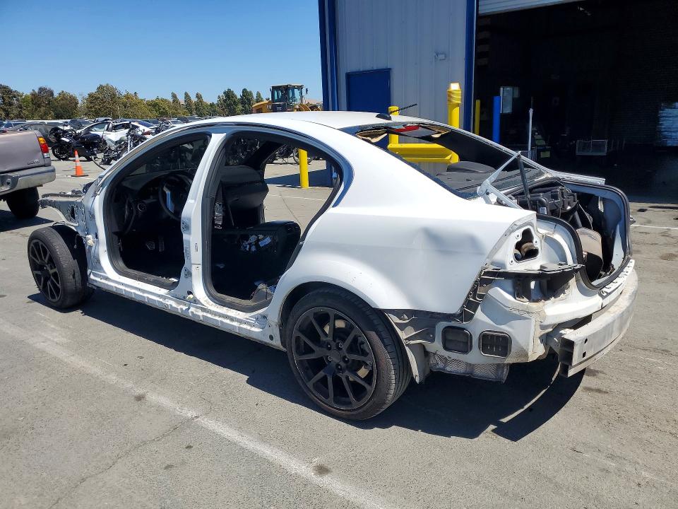 2008 Pontiac G8 VIN 6G2EC57Y98L130902 COPART salvage auction — VANDALISM, Ca - Non-Repairable Vehicle Cert, sold $125 on 2026-08-21 (photo 2)