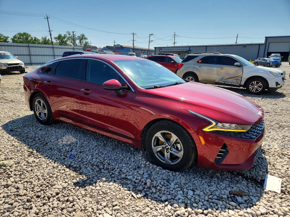 2022 Kia K5 VIN 5XXG14J25NG143020 COPART salvage auction — SIDE, Il - Salvage Certificate, sold $4,150 on 2026-07-31 (photo 4)