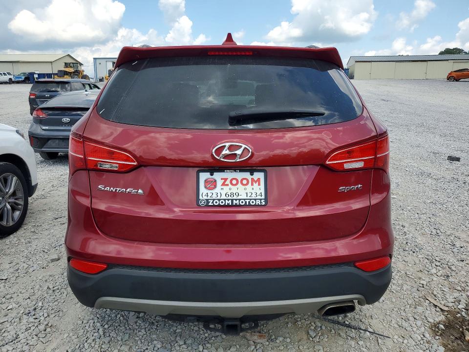 2013 Hyundai Santa fe VIN 5XYZU3LB9DG040135 COPART salvage auction — MINOR DENT/SCRATCHES, Mt - Certificate Of Title, sold $225 on 2026-07-21 (photo 6)