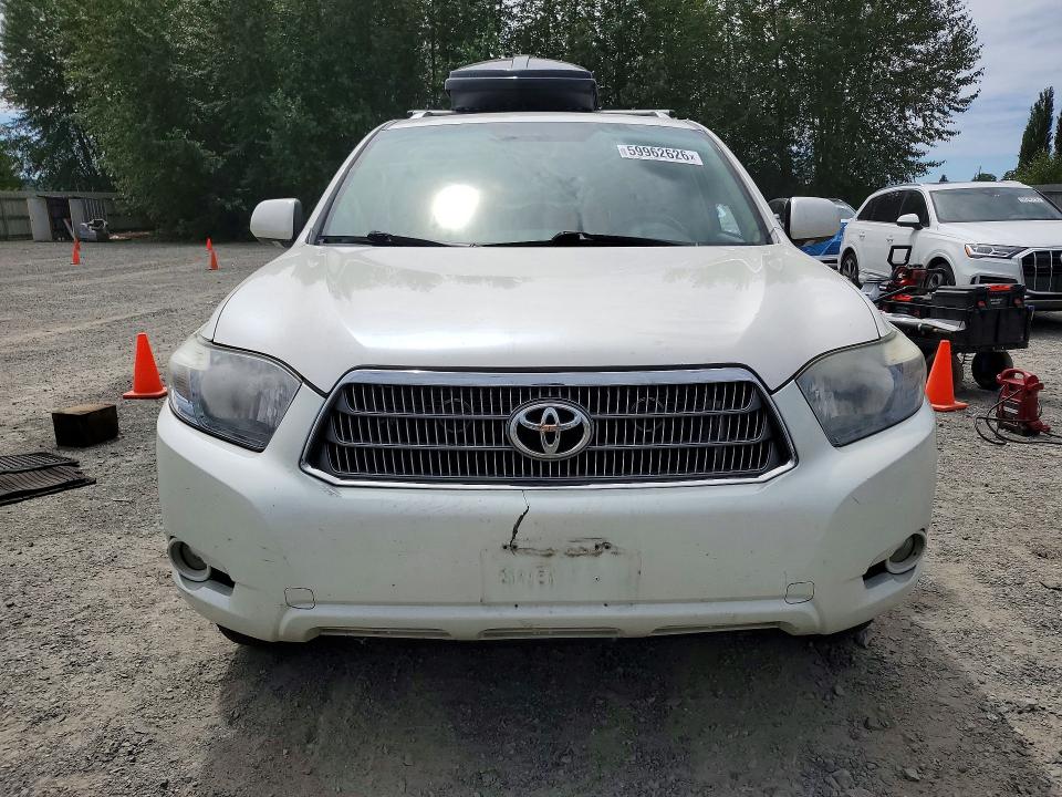 2010 Toyota Highlander hybrid VIN JTEJW3EH1A2047204 COPART salvage auction — REAR END, WA - BILL OF SALE, sold $1,100 on 2026-07-20 (photo 5)