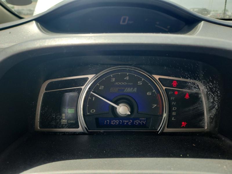 2007 Honda Civic hybrid VIN JHMFA36217S009448 COPART salvage auction — FRONT END, Ok - Cert Of Title-Indian Tribal, sold $300 on 2026-07-24 (photo 9)
