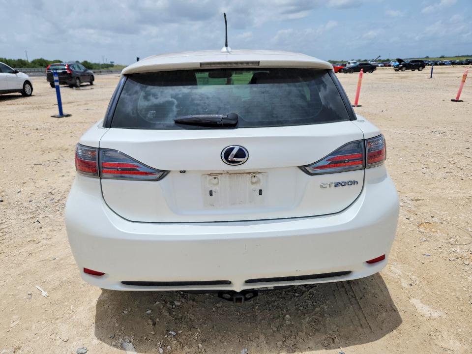 2013 Lexus Ct 200 VIN JTHKD5BH7D2159037 COPART salvage auction — MINOR DENT/SCRATCHES, TX - CERTIFICATE OF TITLE, sold $4,250 on 2026-07-23 (photo 6)