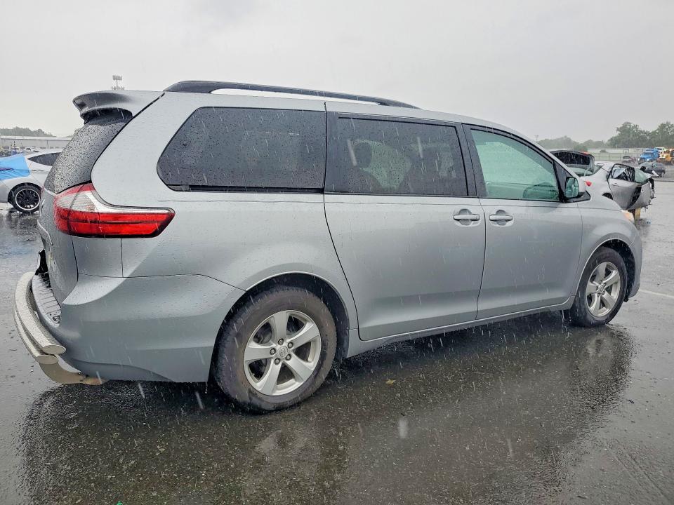 2015 Toyota Sienna VIN 5TDKK3DC6FS605204 COPART salvage auction — REAR END, Ny - Mv-907A Salvage Certificate, sold $4,100 on 2026-07-15 (photo 3)