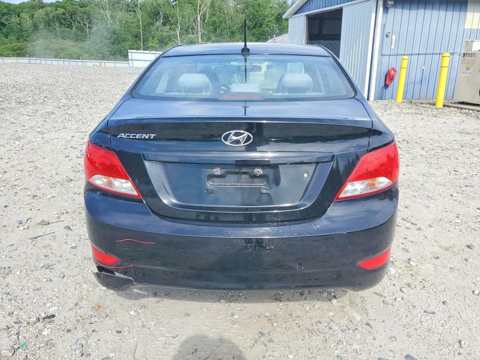 2017 Hyundai Accent VIN KMHCT4AE2HU312570 COPART salvage auction — FRONT END, Ct - Cert Of Title-Salvage, sold $450 on 2026-07-15 (photo 6)