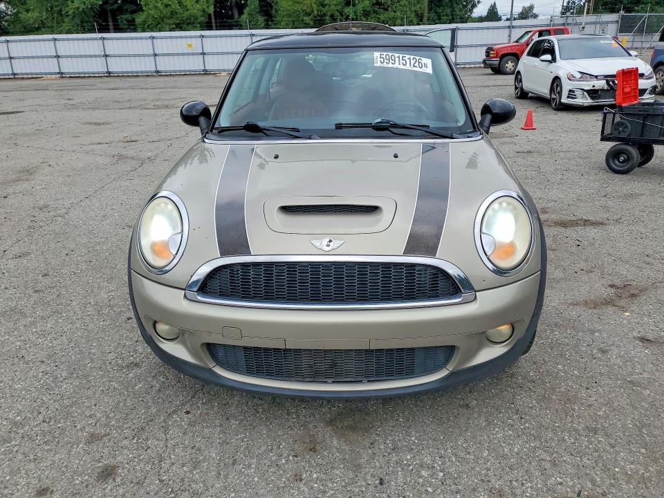 2007 Mini Cooper VIN WMWMF73577TL83361 COPART salvage auction — REAR END, Wa - Vehicle Cert Of Ownership-Titl, sold $600 on 2026-07-20 (photo 5)