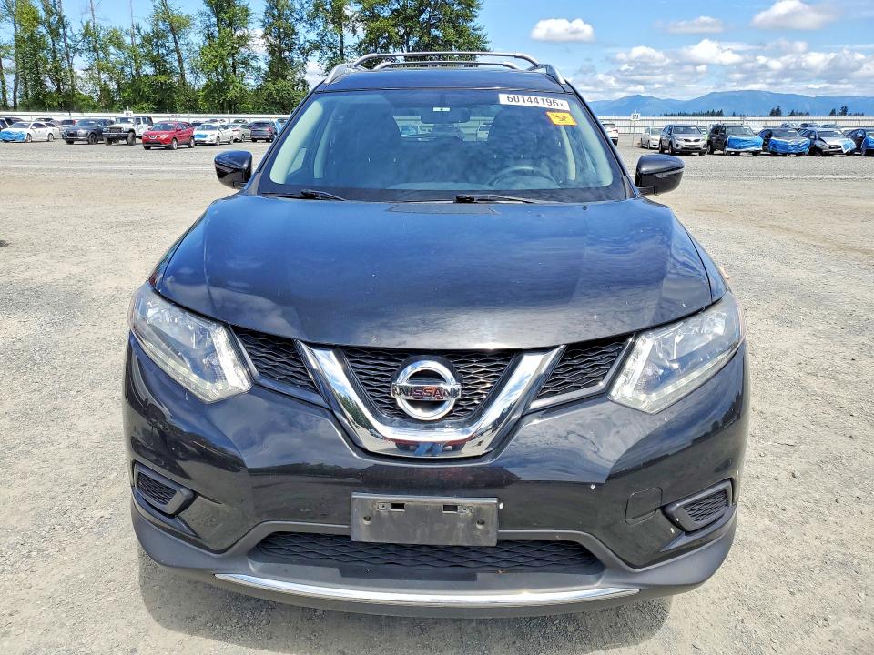 2016 Nissan Rogue VIN KNMAT2MV4GP594347 COPART salvage auction — MINOR DENT/SCRATCHES, WA - VEHICLE CERT OF OWNERSHIP-TITL, sold $2,600 on 2026-07-13 (photo 5)