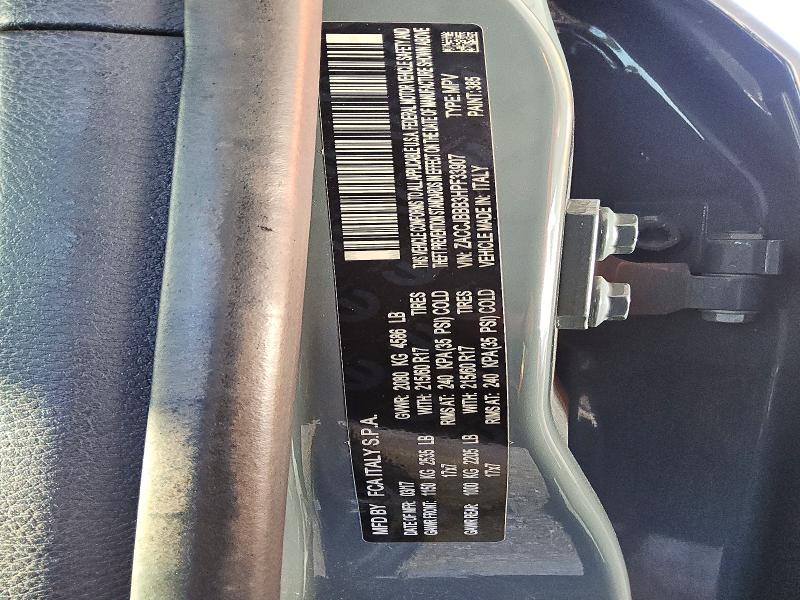 2017 Jeep Renegade VIN ZACCJBBB3HPF33907 COPART salvage auction — MINOR DENT/SCRATCHES, Wv - Certificate Of Title, sold $700 on 2026-08-06 (photo 5)