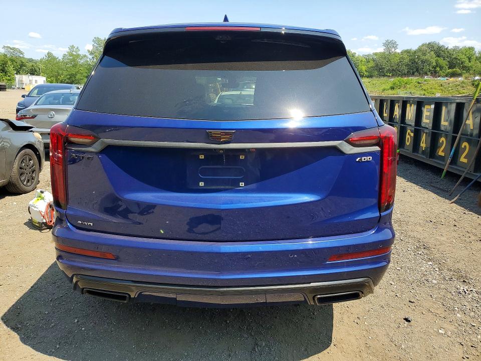 2023 Cadillac Xt6 VIN 1GYKPDRS5PZ108940 COPART salvage auction — FRONT END, Ny - Mv-907A Salvage Certificate, sold $14,300 on 2026-08-10 (photo 6)
