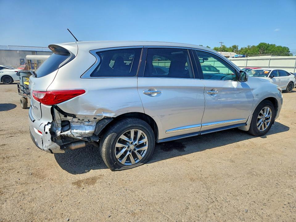 2014 Infiniti Qx60 VIN 5N1AL0MM4EC510023 COPART salvage auction — REAR END, PA - CERTIFICATE OF SALVAGE, sold $1,350 on 2026-08-01 (photo 3)