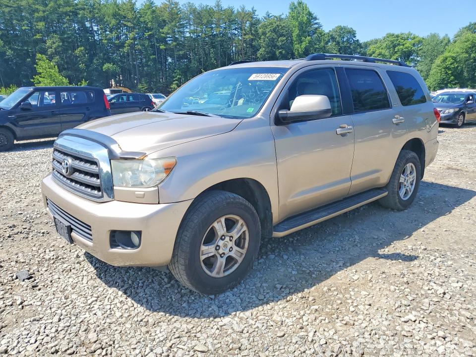 2008 Toyota Sequoia VIN 5TDBY64A98S010686 COPART salvage auction — MINOR DENT/SCRATCHES, Ct - Certificate Of Title (P), sold $3,400 on 2026-07-22 (photo 1)