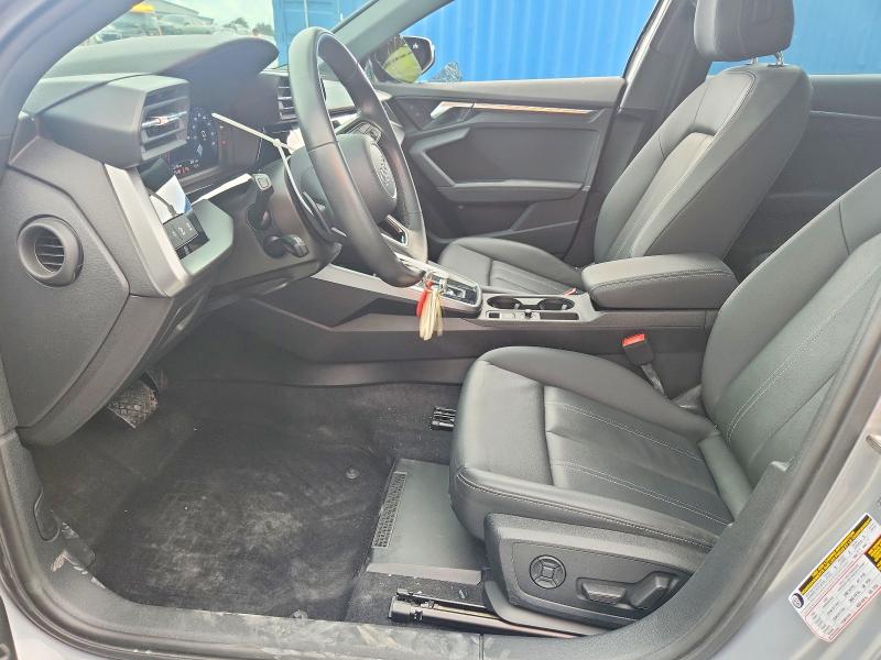 2023 Audi A3 VIN WAUGUDGY1PA141313 COPART salvage auction — FRONT END, FL - CERT OF TITLE SLVG REBUILDABLE, sold $8,700 on 2026-07-31 (photo 7)