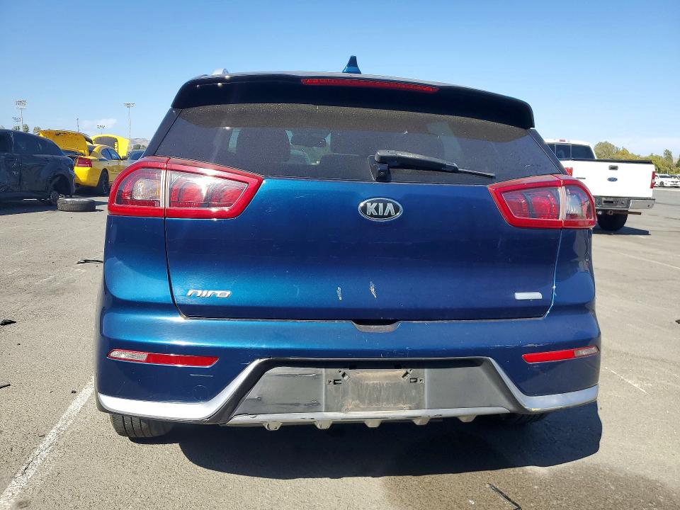 2018 Kia Niro VIN KNDCC3LC8J5161762 COPART salvage auction — MECHANICAL, Ca - Dis/Dlr/Exp App For Dup Clean, sold $1,500 on 2026-07-24 (photo 6)
