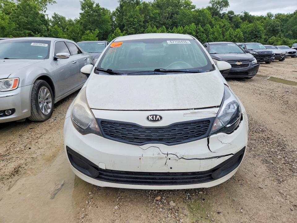 2014 Kia Rio VIN KNADM4A32E6361950 COPART salvage auction — FRONT END, Oh - Certificate Of Title, sold $90 on 2026-07-29 (photo 5)
