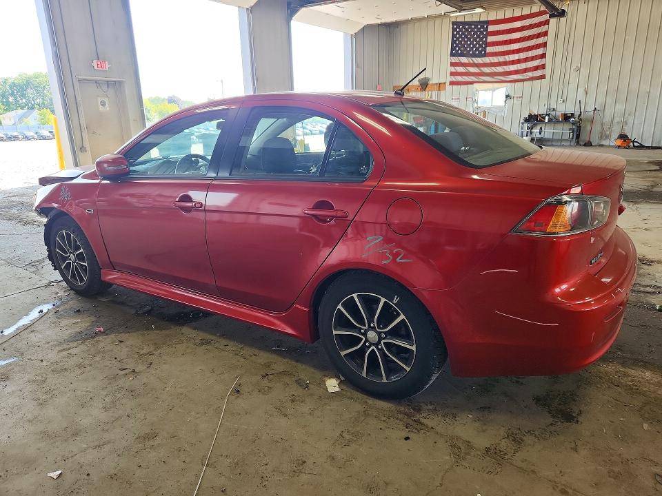 2017 Mitsubishi Lancer VIN JA32U2FU2HU002337 COPART salvage auction — FRONT END, WI - CERTIFICATE OF TITLE, sold $800 on 2026-07-27 (photo 2)