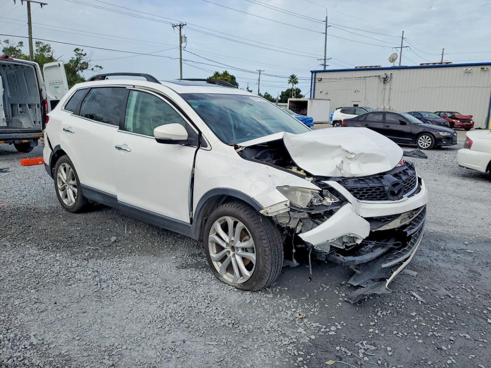 2012 Mazda Cx-9 VIN JM3TB2DV4C0366175 COPART salvage auction — FRONT END, Fl - Cert Of Title Slvg Rebuildable, sold $525 on 2026-07-31 (photo 4)