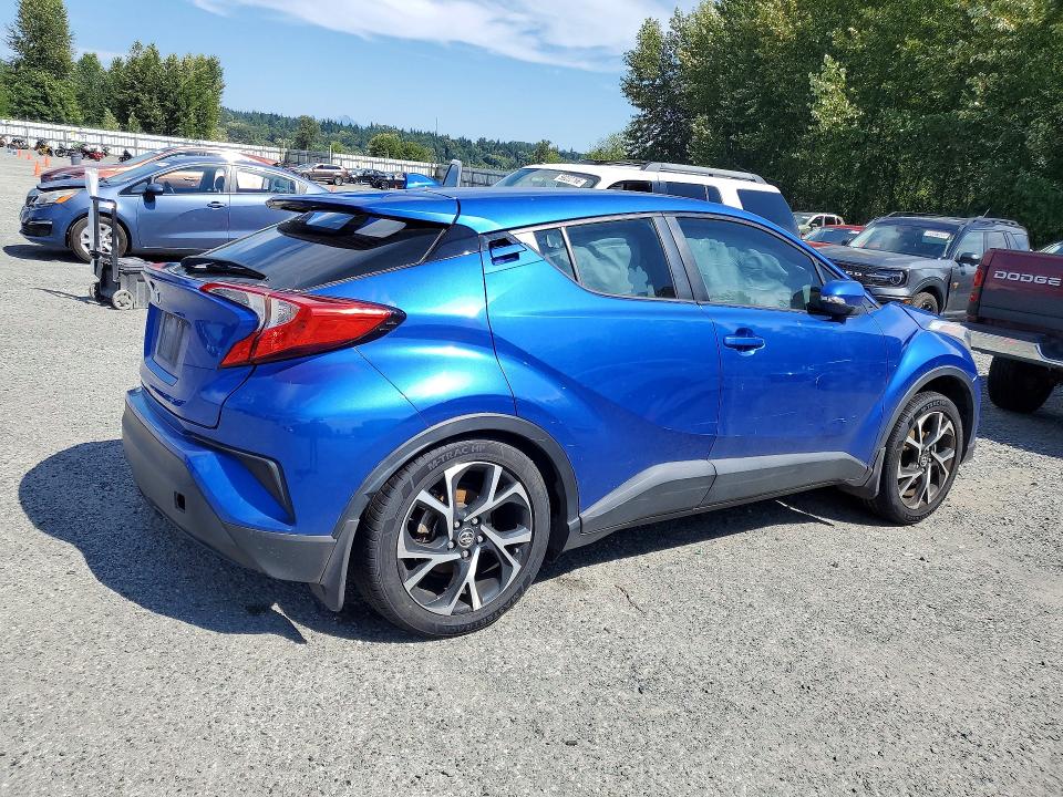 2018 Toyota C-hr VIN NMTKHMBX7JR038700 COPART salvage auction — REAR END, WA - BILL OF SALE, sold $3,600 on 2026-07-20 (photo 3)