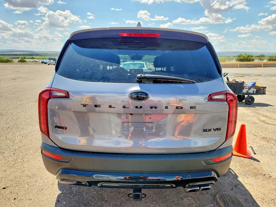 2021 Kia Telluride VIN 5XYP5DHC3MG163490 COPART salvage auction — FRONT END, NM - CERT OF TITLE-SALVAGE (P), sold $200 on 2026-07-30 (photo 6)