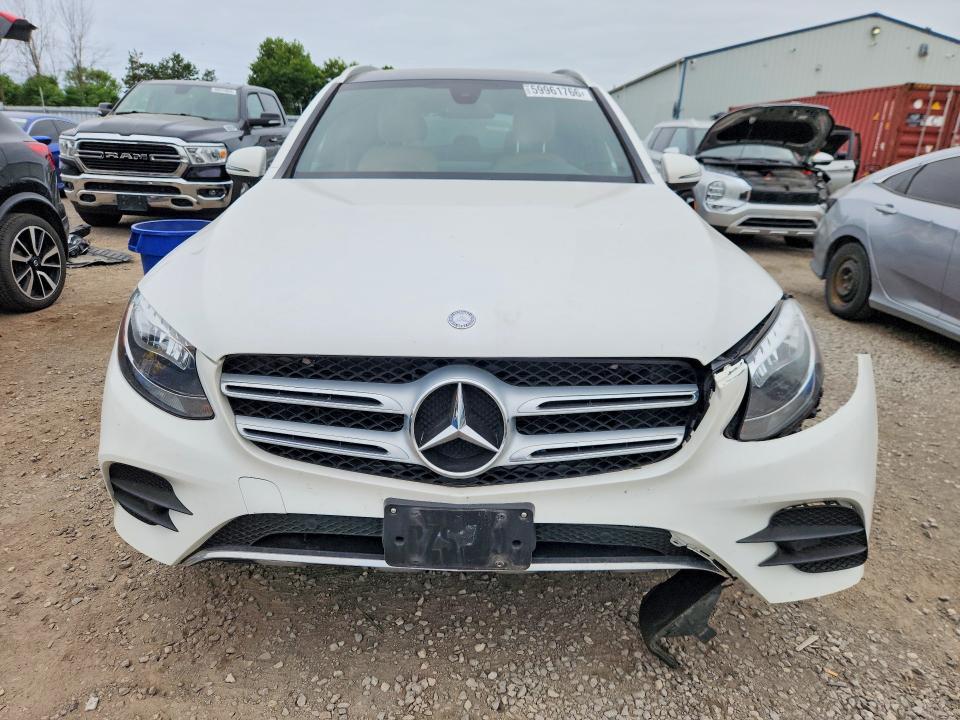 2016 Mercedes-benz Glc class VIN WDC0G4KB1GF053759 COPART salvage auction — FRONT END, On - Permit No Brand - Unfit, sold $8,400 on 2026-08-04 (photo 5)