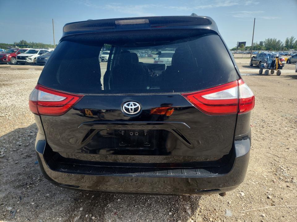 2015 Toyota Sienna VIN 5TDYK3DC1FS571201 COPART salvage auction — FRONT END, Fl - Certificate Of Title (P), sold $2,550 on 2026-07-16 (photo 6)