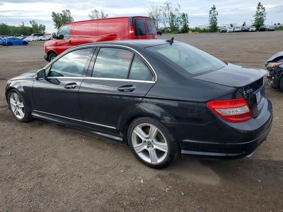 2010 Mercedes-benz C class VIN WDDGF8HB4AF505464 COPART salvage auction — MINOR DENT/SCRATCHES, Qc - Aucune Mention, sold $800 on 2026-08-05 (photo 2)