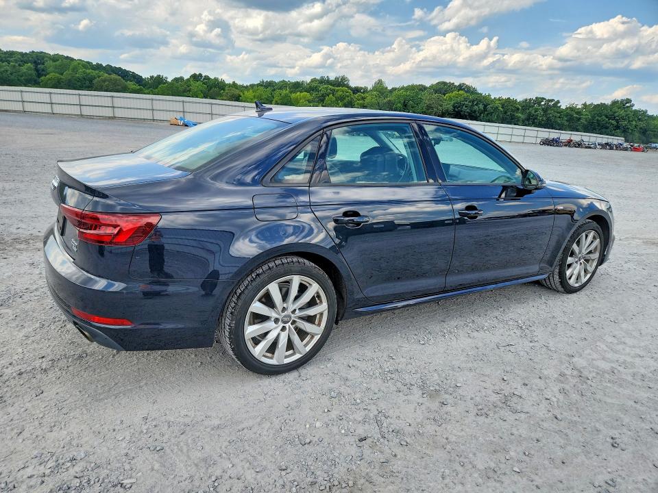 2018 Audi A4 VIN WAUKMAF45JA085648 COPART salvage auction — FRONT END, NC - SALVAGE CERTIFICATE OF TITLE, sold $6,200 on 2026-08-12 (photo 3)