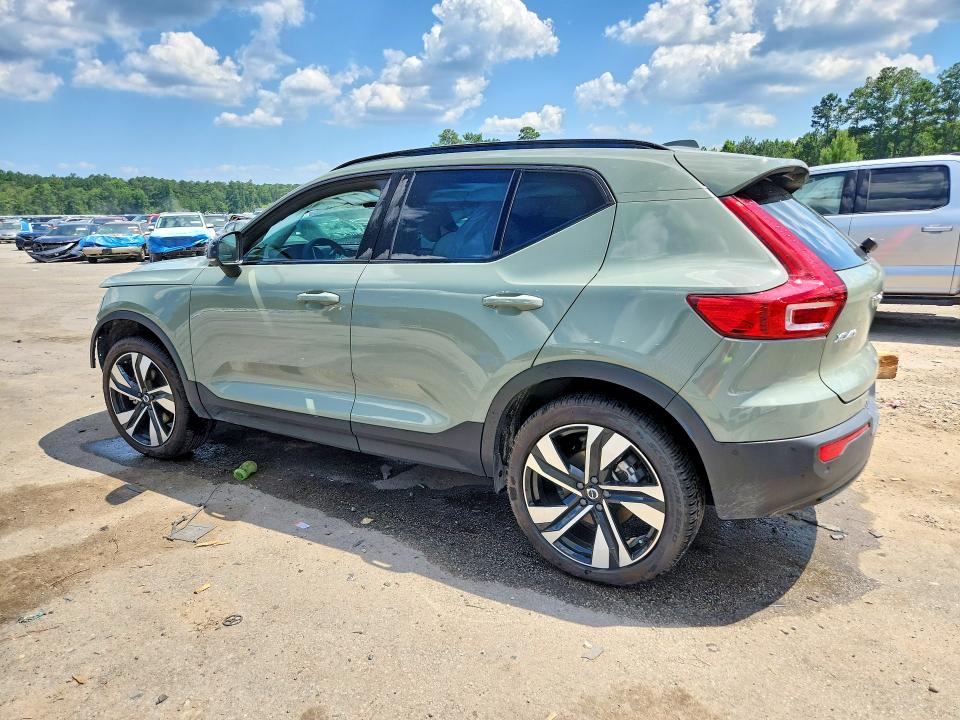2025 Volvo Xc40 VIN YV4L12UC6S2605977 COPART salvage auction — FRONT END, Sc - Cert Of Title-Salvage, sold $6,300 on 2026-08-17 (photo 2)