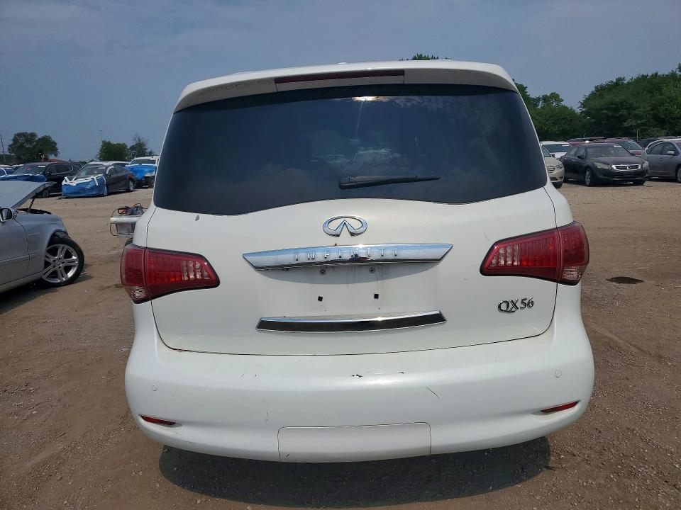 2012 Infiniti Qx56 VIN JN8AZ2NE2C9022130 COPART salvage auction — MINOR DENT/SCRATCHES, IA - CERTIFICATE OF TITLE, sold $2,000 on 2026-07-31 (photo 6)