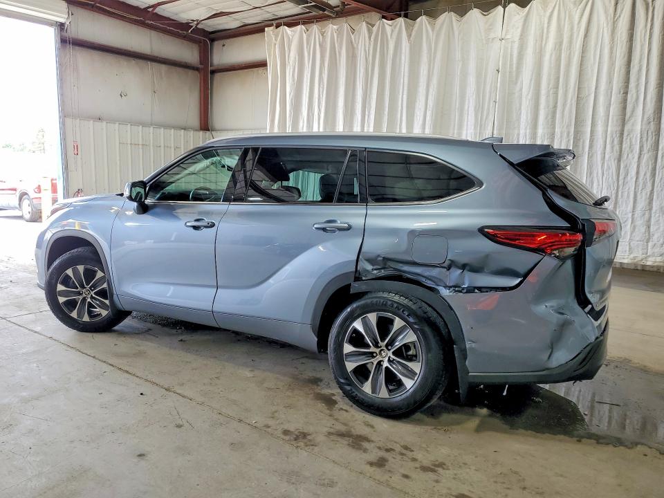 2022 Toyota Highlander VIN 5TDGZRBH4NS225280 COPART salvage auction — SIDE, Ny - Mv-907A Salvage Certificate, sold $13,000 on 2026-07-27 (photo 2)