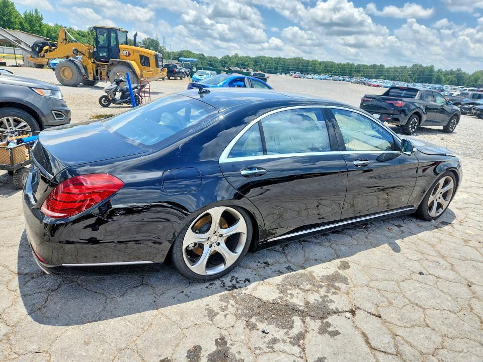 2016 Mercedes-benz S-klasse VIN WDDUG8CB5GA247839 COPART salvage auction — MINOR DENT/SCRATCHES, Tn - Salvage Certificate, sold $5,600 on 2026-08-04 (photo 3)