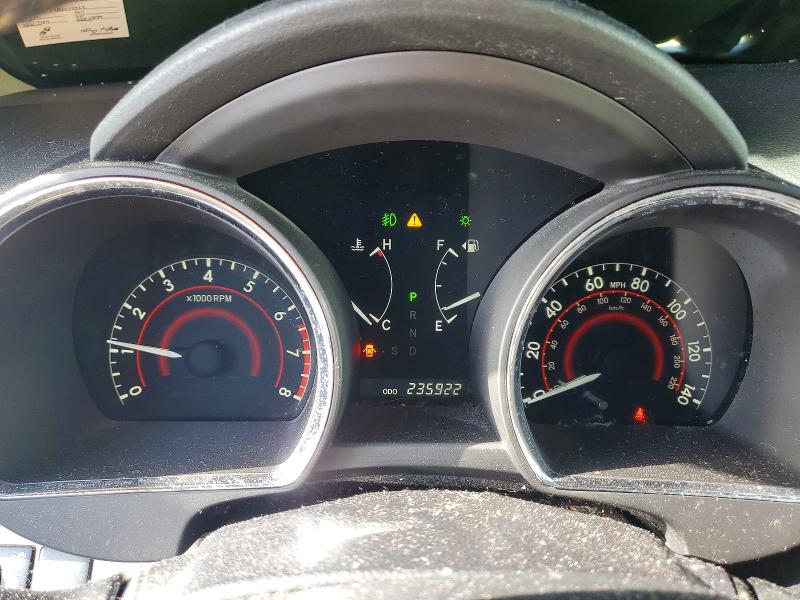 2011 Toyota Highlander VIN 5TDBK3EH4BS077523 COPART salvage auction — MECHANICAL, VA - CERTIFICATE OF TITLE, sold $150 on 2026-07-24 (photo 9)