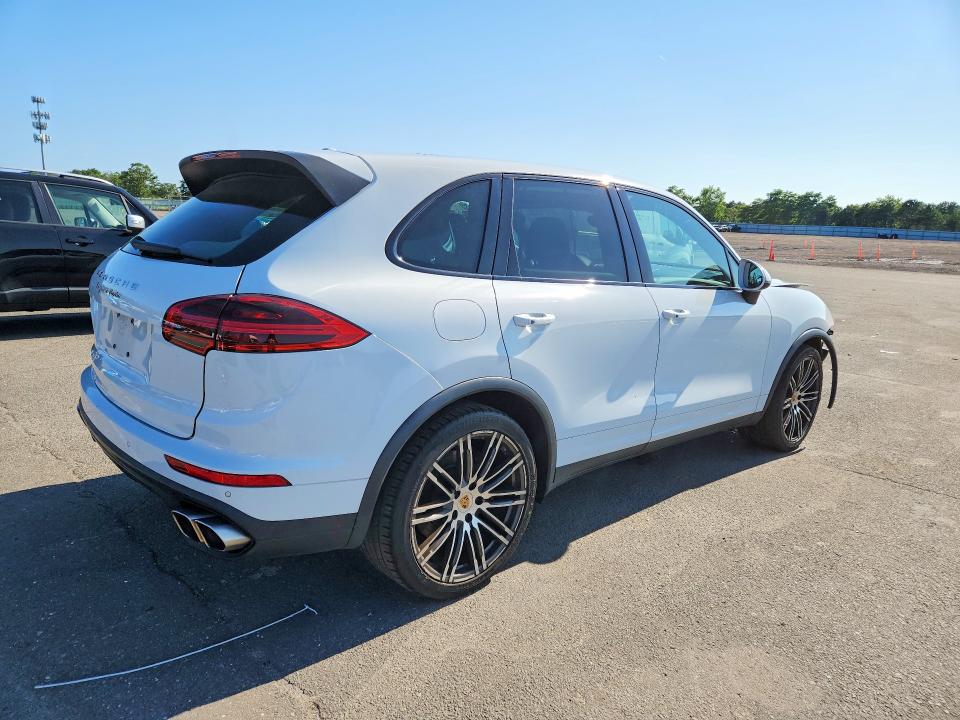 2015 Porsche Cayenne VIN WP1AC2A28FLA81147 COPART salvage auction — FRONT END, Ny - Mv-907A Salvage Certificate, sold $3,850 on 2026-07-15 (photo 3)