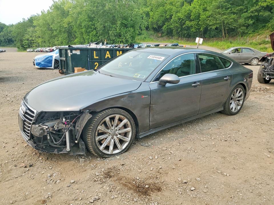 2013 Audi A7 VIN WAU2GAFC7DN033112 COPART salvage auction — FRONT END, Ny - Mv-907A Salvage Certificate, sold $400 on 2026-07-23 (photo 1)