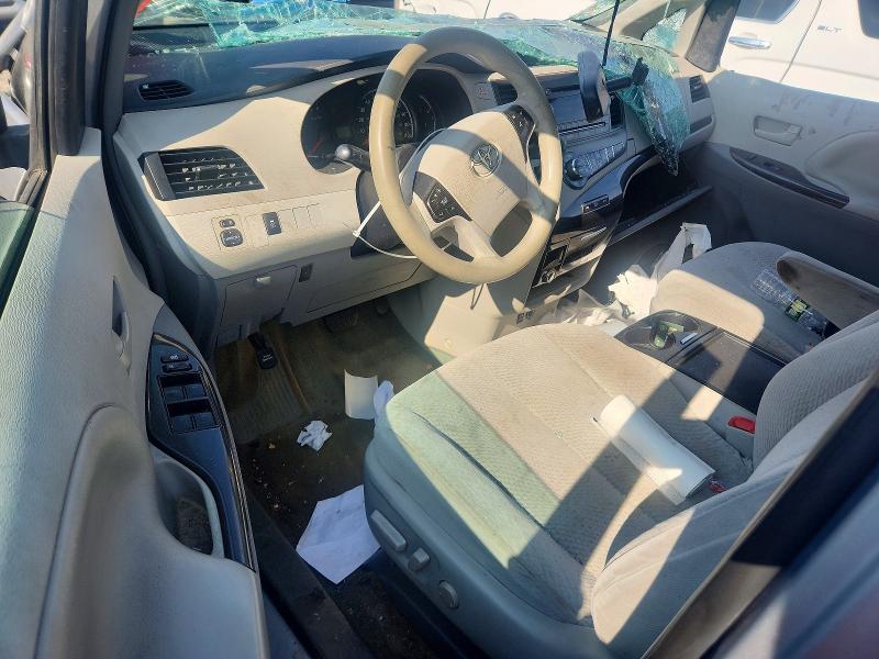 2014 Toyota Sienna VIN 5TDKK3DC4ES406649 COPART salvage auction — ALL OVER, MA - CERT OF TITLE-RECONSTRCTD COLL, sold $125 on 2026-07-22 (photo 8)