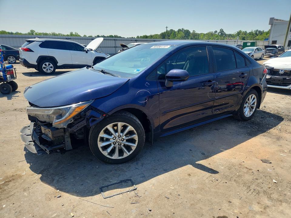 2021 Toyota Corolla VIN 5YFVPMAE8MP231159 COPART salvage auction — FRONT END, Va - Cert Of Title - Salvage, sold $4,100 on 2026-07-15 (photo 1)