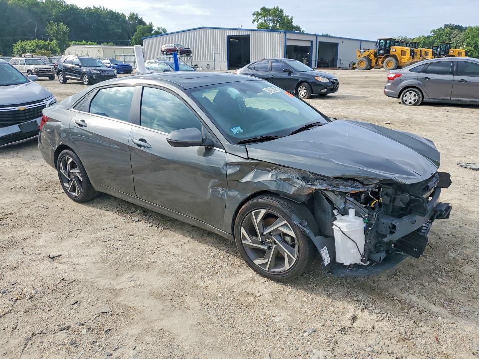 2025 Hyundai Elantra VIN KMHLP4DGXSU983736 COPART salvage auction — FRONT END, Ma - Cert Of Title-Salvage (P), sold $4,600 on 2026-07-15 (photo 4)