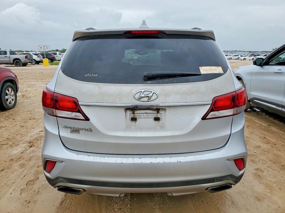 2017 Hyundai Santa fe VIN KM8SM4HFXHU173070 COPART salvage auction — MECHANICAL, Tx - Certificate Of Title, sold $1,350 on 2026-07-16 (photo 6)