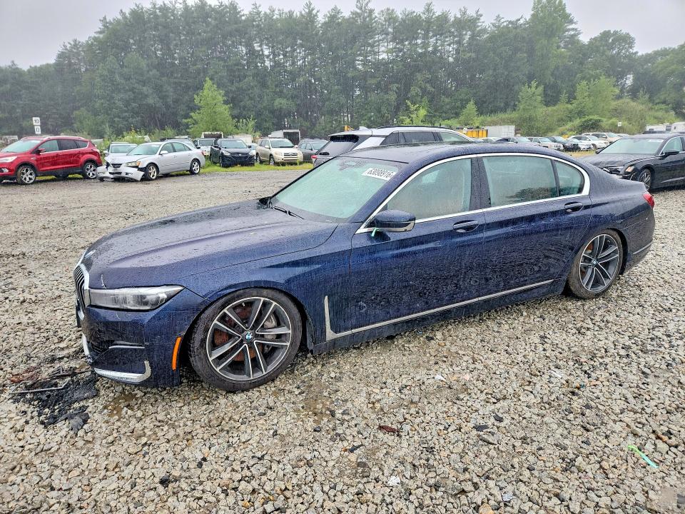 2020 BMW 7er VIN WBA7U2C09LBM62153 — COPART salvage auction photo