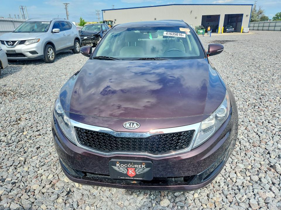 2011 Kia Optima VIN KNAGM4A71B5080286 COPART salvage auction — HAIL, Wi - Junked Vehicle Bill Of Sale, sold $250 on 2026-07-13 (photo 5)