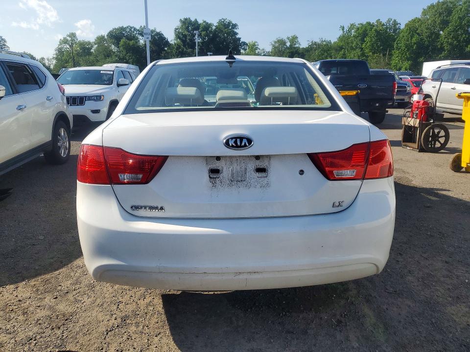 2009 Kia Optima VIN KNAGE228995311826 COPART salvage auction — FRONT END, CT - CERT OF TITLE-SALVAGE, sold $550 on 2026-07-16 (photo 6)