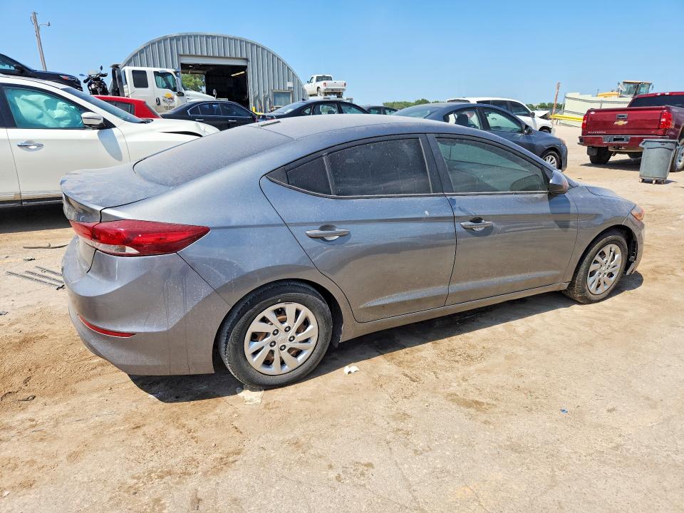 2017 Hyundai Elantra VIN KMHD74LF6HU152725 COPART salvage auction — MINOR DENT/SCRATCHES, Mt - Cert Of Title-Rebuilt Salvage, sold $725 on 2026-07-29 (photo 3)