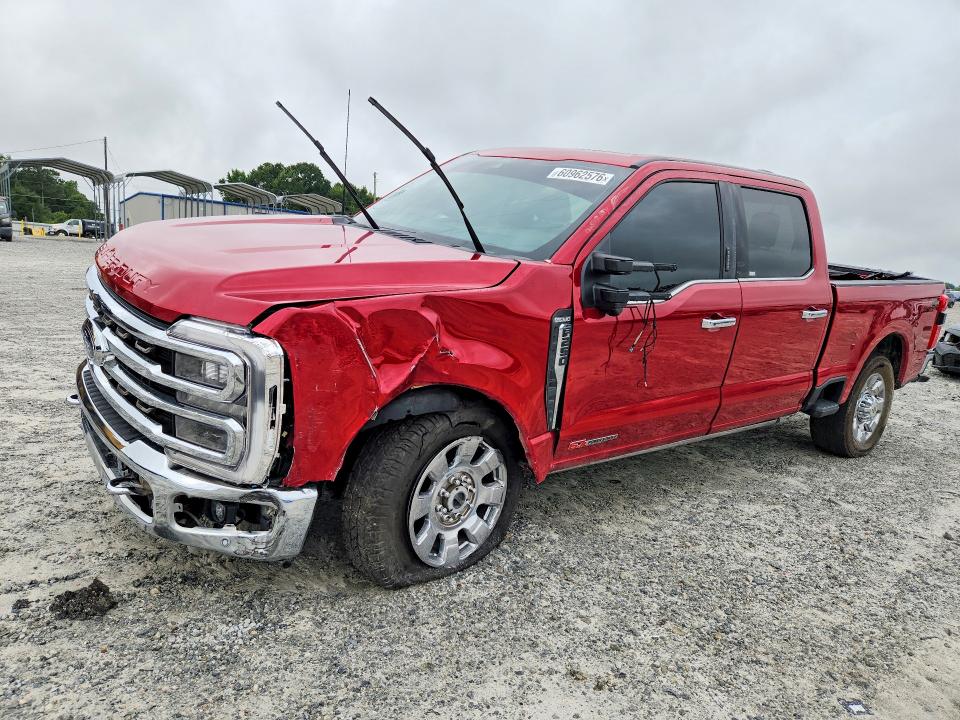 2024 Ford F250 VIN 1FT8W2BM8REF56425 COPART salvage auction — FRONT END, Nc - Salvage Cert-Rebuilt, sold $17,500 on 2026-07-29 (photo 1)
