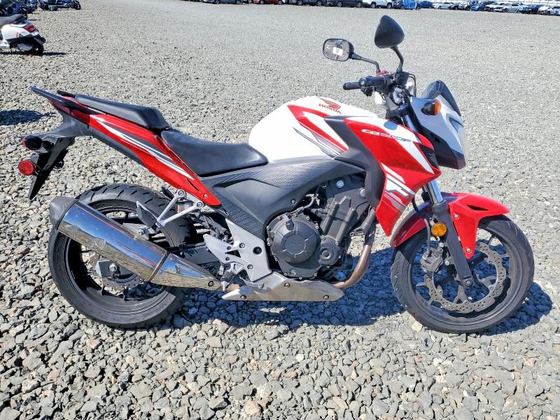 2015 Honda Cb VIN MLHPC4514F5200094 COPART salvage auction — SIDE, Ca - Salvage Certificate, sold $70 on 2026-07-30 (photo 1)